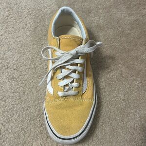 USED Mustard Yellow Old Skool Shoe Vans